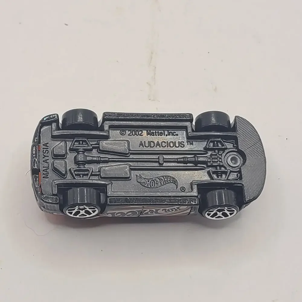 Hot Wheels Audacious Black W/Orange Windshield Loose Diecast Car 1:64 2002